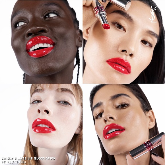 YSL Candy Glaze (color #11 Red Thrill) - Picture 3 of 8